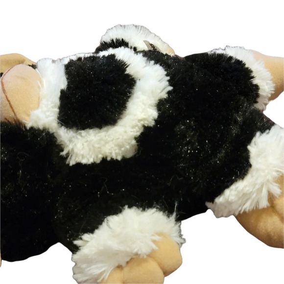 TOY FACTORY Gremlins The Black Mogwai Mohawk Black White Stripe 10" Plush - Picture 12 of 14